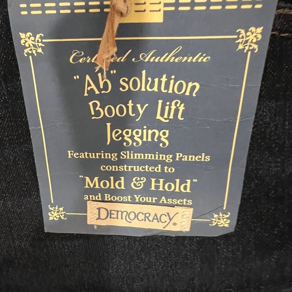 Democracy AB solution Booty Lift Jegging Jeans size 18 NWT - Picture 4 of 12